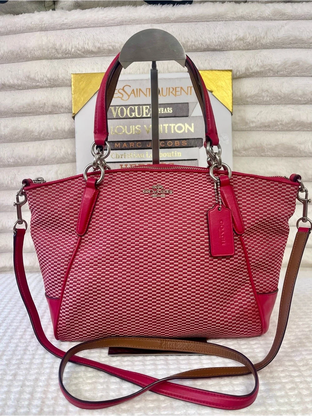 2017 Coach Kelsey Satchel with Removable Crossbody Strap